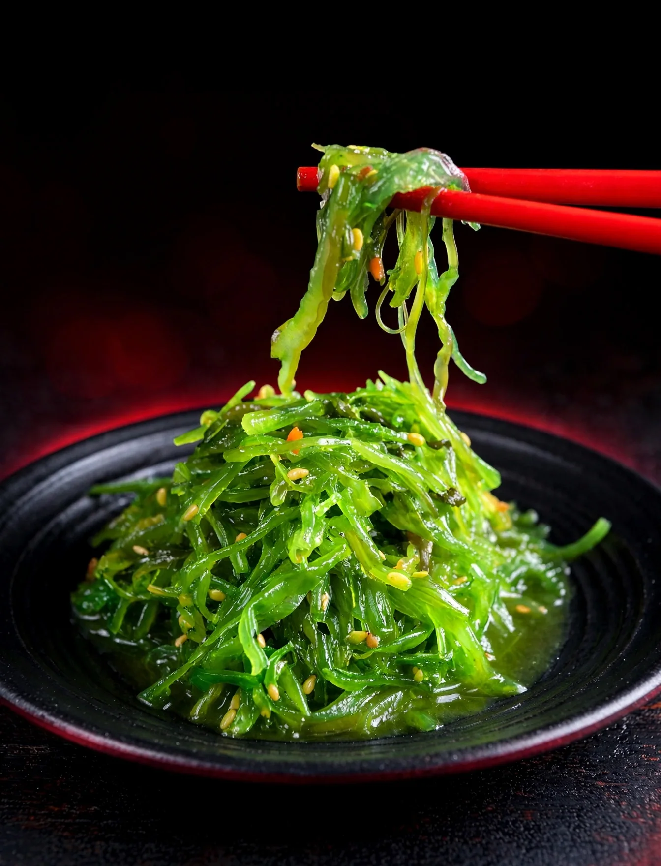Porción de Wakame